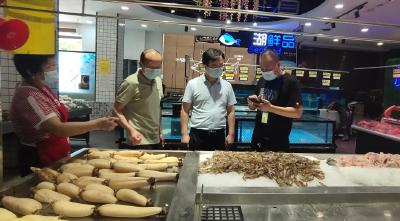 周凯督办检查全县  进口冷链食品疫情防控和市场监管工作