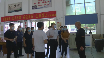 刘勇督办检查全县疫情防控工作