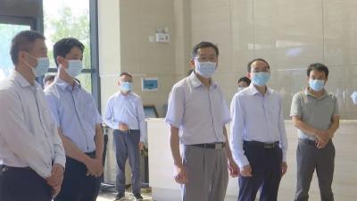 刘勇检查督办园区企业疫情防控工作  