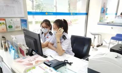 江陵县税务局推进线上服务 办税“安全”又“清凉”