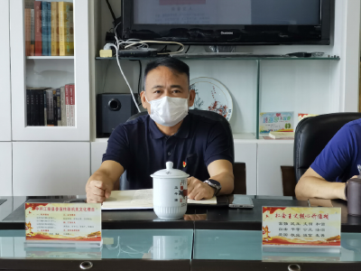 县委宣传部（县文旅局）机关党支部召开党史学习教育专题组织生活会