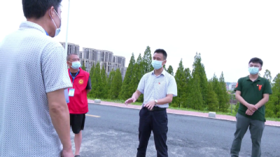县委组织部暗访城区疫情防控工作
