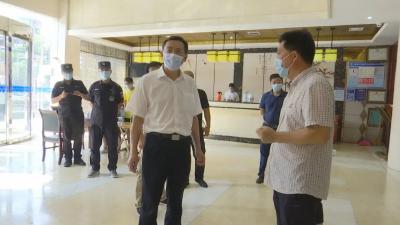 刘勇检查督办备用隔离点改扩建工作