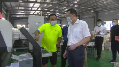 刘勇检查督办三湖管理区疫情防控工作