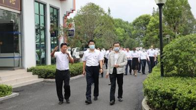 监利市党政代表团到我县考察交流