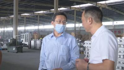 刘勇检查督办联系重点企业生产情况
