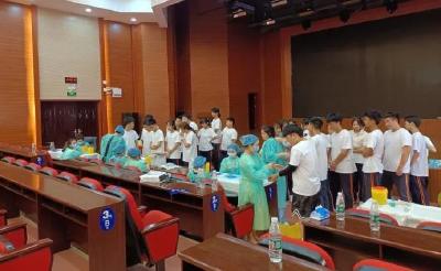 县疾控中心组织开展学校肺结核防控工作
