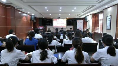团县委在县人民法院举办首场主题团日活动展
