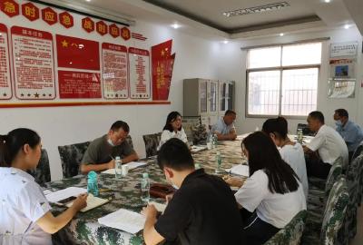 资市镇召开党史学习教育专题组织生活会