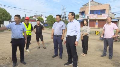 刘勇检查督办熊河镇工作