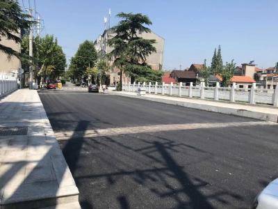 郝穴镇红卫桥、永济路正式通车