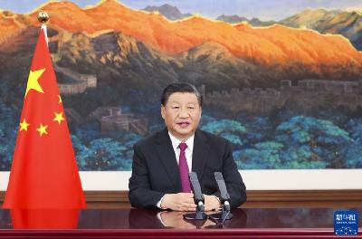 习近平为阿联酋迪拜世博会中国馆作视频致辞