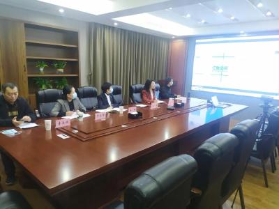 江陵县委编办线上开展招商活动