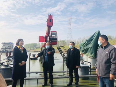 省、市检察院调研江陵县港口船舶污染物接收转运处置项目