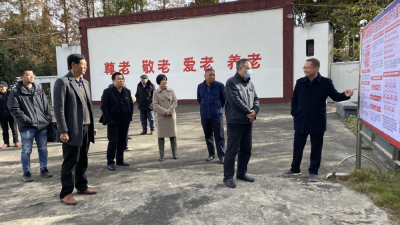 市委老干部局到三湖管理区开展  省级离退休干部“示范党支部”复核工作