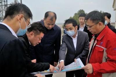 全运宝调研企业和重点项目推进工作