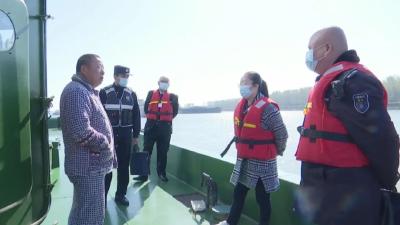 荆州市农业综合执法支队  来我县开展长江禁捕重点水域专项检查  