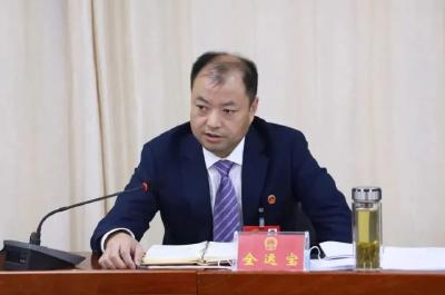 江陵县第七届人民代表大会第一次会议继续举行分团审议 