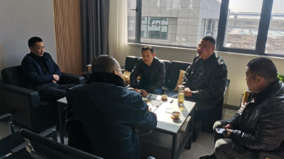 县港航物流服务中心到港口企业开展项目竣工专项服务