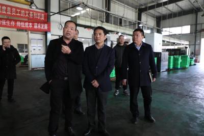 李先刚调研重点企业生产经营情况项目建设和安全生产情况
