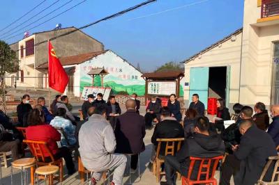 杨锋赴资市镇、沿江产业园宣讲党的十九届六中全会精神