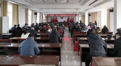 《学习贯彻党的十九届六中全会精神》白马寺镇举办专题宣讲报告会