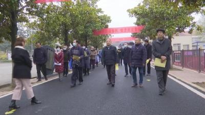 荆州市关工委 观摩学习活动走进江陵