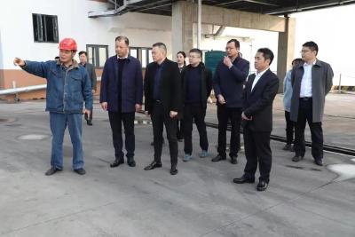 北京锐创控股集团考察江陵