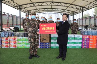 李先刚走访慰问驻地部队、县巡特警大队等单位
