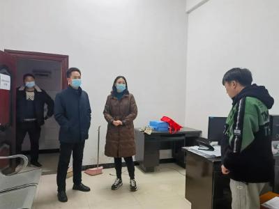 王焱群督查沙岗镇疫情防控相关工作