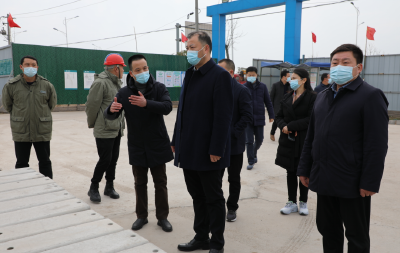 全力以赴，确保顺利开工！全运宝调研新能源新材料产业基地征迁和基础设施建设工作