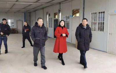 汪新华到三湖管理区调研指导企业复工复产及疫情防控工作