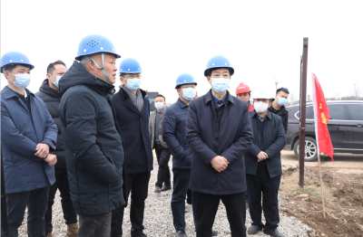 唐俊调研指导颜家台灌区续建配套与现代化改造项目工作