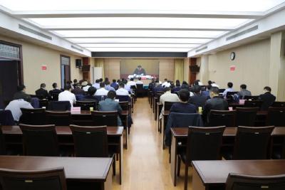 全国新冠疫情防控工作电视电话会议召开 全运宝在江陵分会场提出要求 