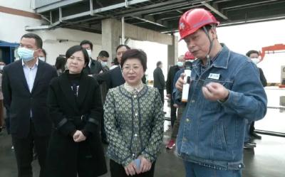 荆州市人民检察院优化营商环境专项拉练活动走进江陵