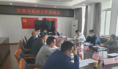县乡村振兴局召开驻村工作片长会议