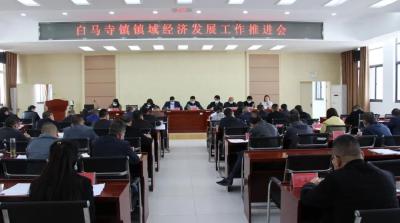 白马寺镇召开镇域经济发展工作推进会