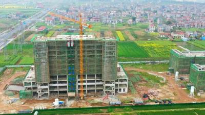 奋进新征程 建功新时代 | 中医院建设项目预计十月份完工