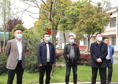 监利市红城乡到江陵  考察乡村振兴工作