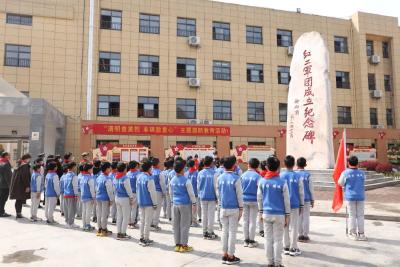 【最闪亮的坐标】清明寄哀思！今天，普济中学传来江陵老中青三代人的铮铮誓言...... 