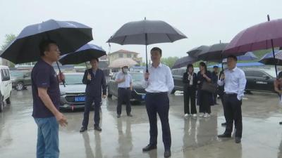 李敢调研江陵长江大桥项目建设工作