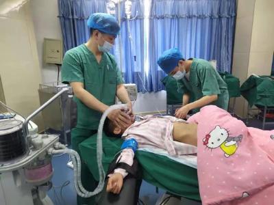 县妇幼保健院完成首例  小儿腹腔镜阑尾切除手术