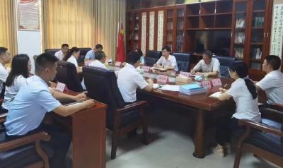 荆州市机关事务服务中心一行到江陵调研