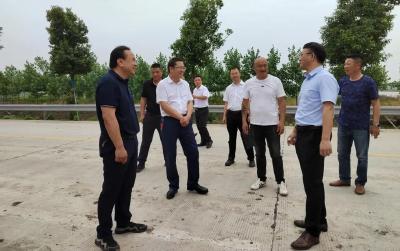 韩凯调研三湖管理区优质粮食产业工程