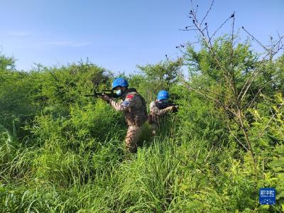 中国第八批赴南苏丹（朱巴）维和步兵营顺利通过第二次战备能力评估