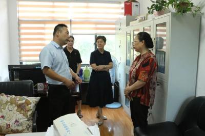 湖北省计生协会到六合垸管理区调研