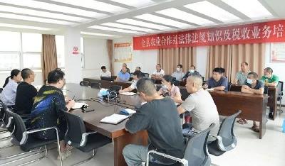 江陵县税务局：  雨露润“苗木” 助企懂法规
