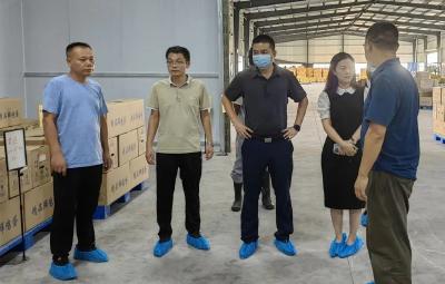 杨锋到资市镇开展实践活动