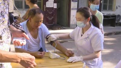 县妇幼保健院心脑血管疾病  一体化防治筛查活动走进龙渊村