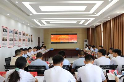 湖北省“青马工程”学员暑期来江实践锻炼汇报会在白马寺镇召开